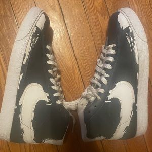 Nike Mens Blazer Jackie Robinson Brooklyn Dodgers High Top Sneakers Size 11 2008